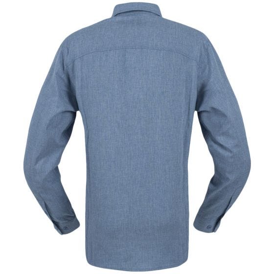 Helikon Defender Mk2 Gentleman Overhemd met Lange Mouwen - Melange Blue