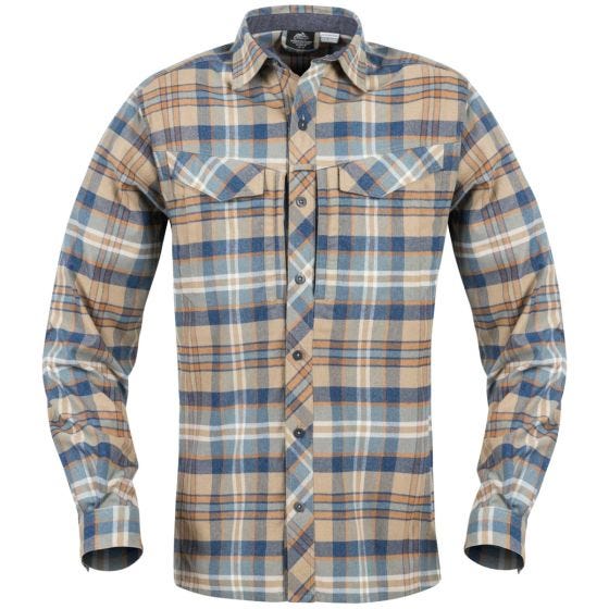 Helikon Defender Mk2 Pilgrim Overhemd met Lange Mouwen - Ginger Plaid