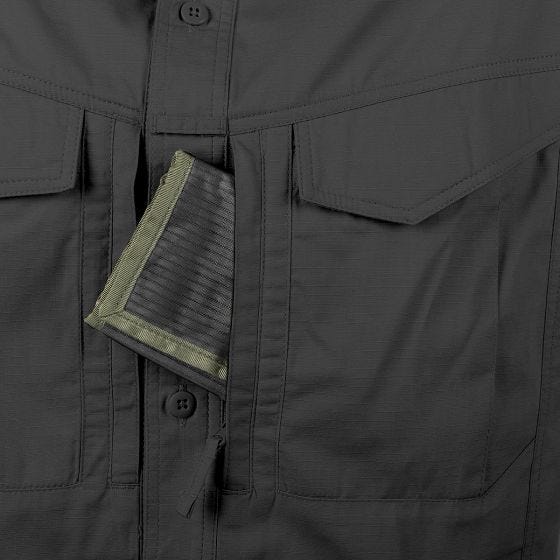 Helikon Defender Mk2 Overhemd met Korte Mouwen - Zwart
