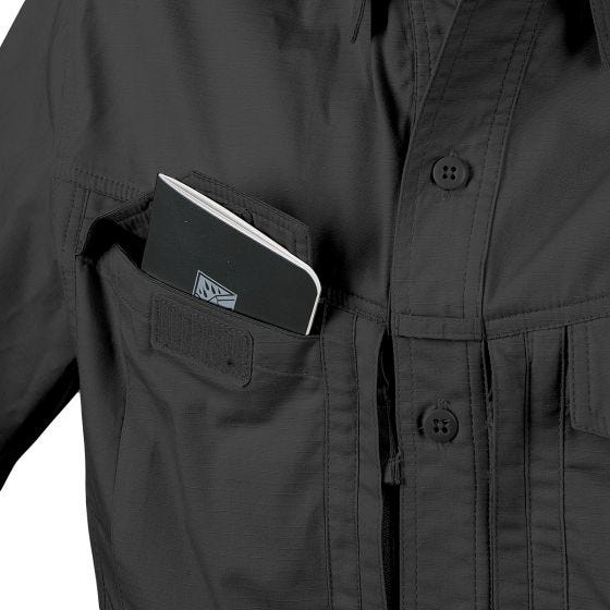 Helikon Defender Mk2 Overhemd met Korte Mouwen - Zwart