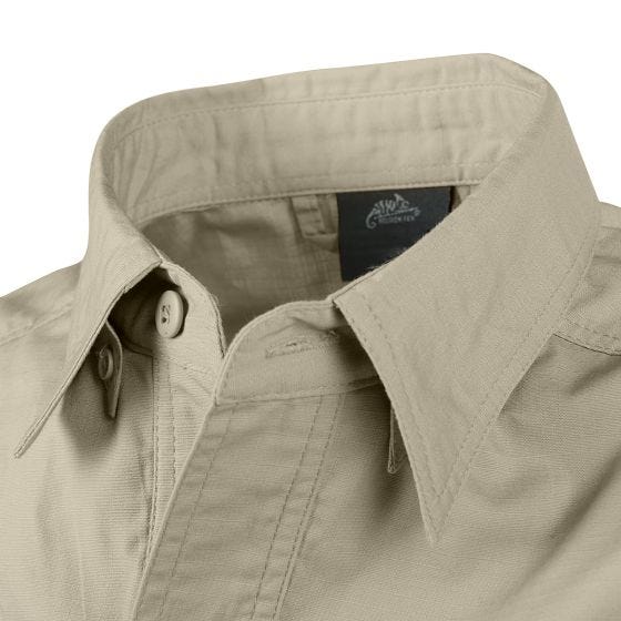 Helikon Defender Mk2 Overhemd met Korte Mouwen - Khaki