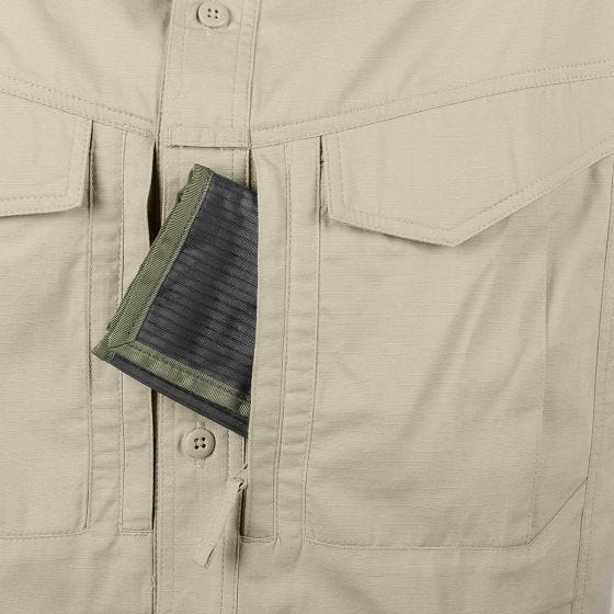 Helikon Defender Mk2 Overhemd met Korte Mouwen - Khaki