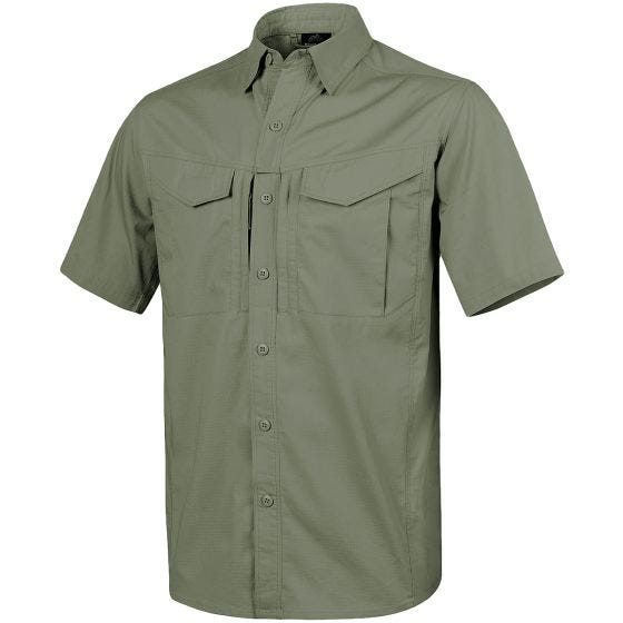 Helikon Defender Mk2 Overhemd met Korte Mouwen - Olijfgroen