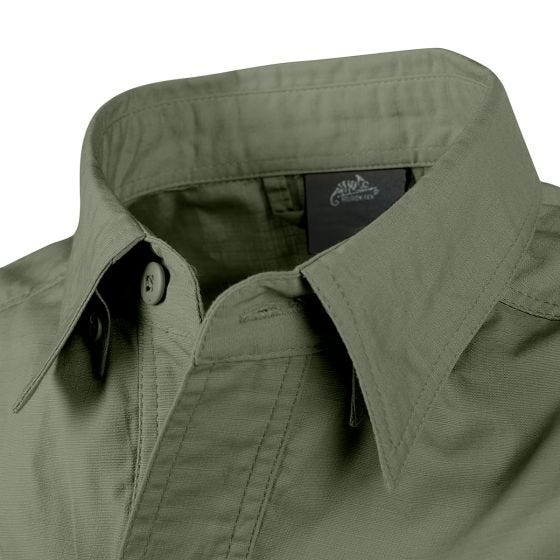 Helikon Defender Mk2 Overhemd met Korte Mouwen - Olijfgroen