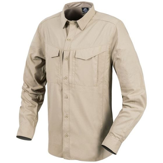 Helikon Defender Mk2 Tropical Overhemd met Lange Mouwen - Silver Mink