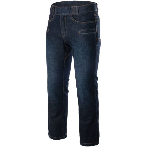 Helikon Greyman Tactical Slim Denim Mid Jeans - Donkerblauw