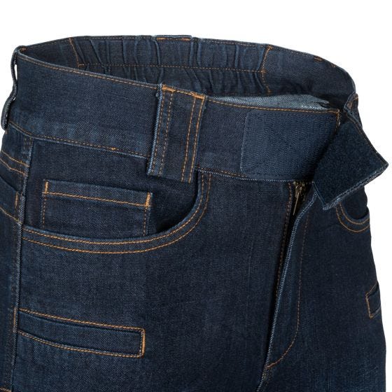 Helikon Greyman Tactical Slim Denim Mid Jeans - Donkerblauw