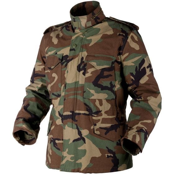 Helikon Genuine M65 Jack - Woodland