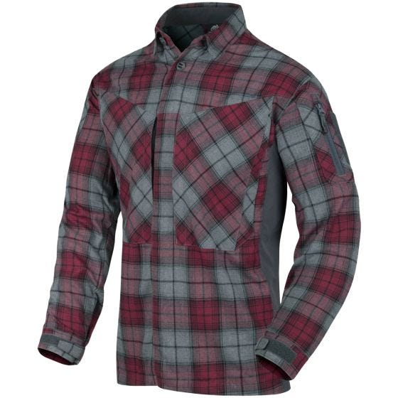 Helikon MBDU Flanellen Overhemd - Ruby Plaid