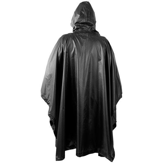 Helikon Waterdichte Poncho Ripstop - Zwart