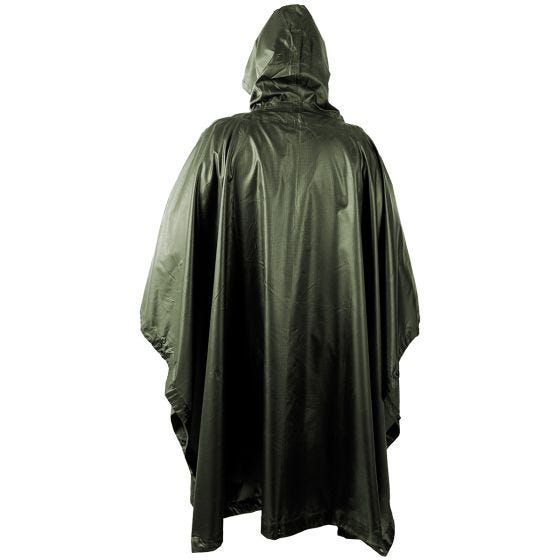 Helikon Waterdichte Poncho Ripstop - Olijf