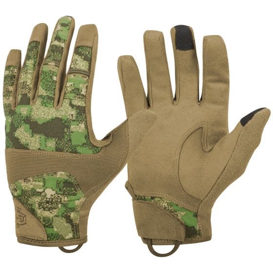 Helikon Range Tactical Harde Handschoenen - PenCott WildWood/Coyote