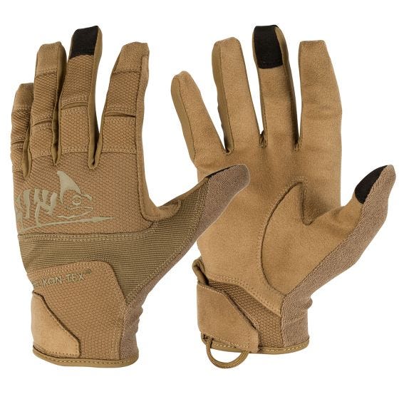 Helikon Range Tactical Harde Handschoenen - Coyote/Adaptive Green