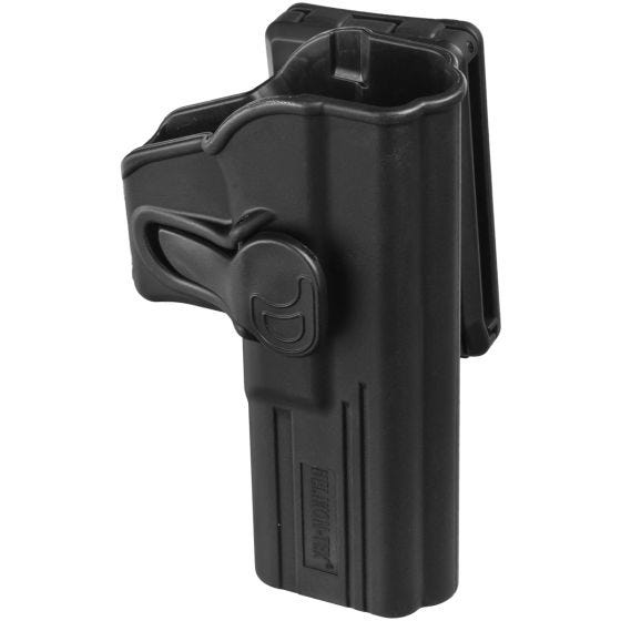 Helikon Glock 17 Release Button Holster met Riemclip - Zwart