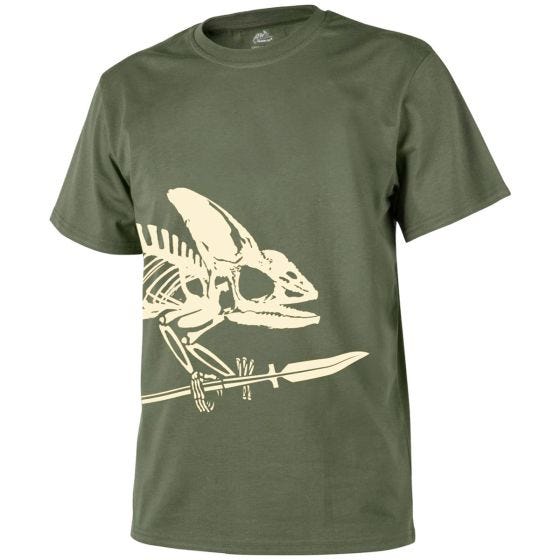 Helikon Full Body Skeleton T-shirt - Olijfgroen