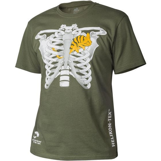 Helikon Chameleon in Thorax T-shirt - Olijfgroen
