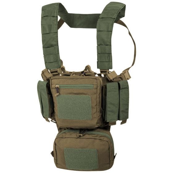 Helikon Trainings-mini-rig - Coyote/Olijfgroen
