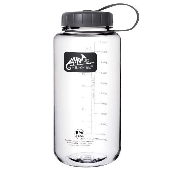 Helikon Tritan-fles 1 Liter Brede Opening Transparant