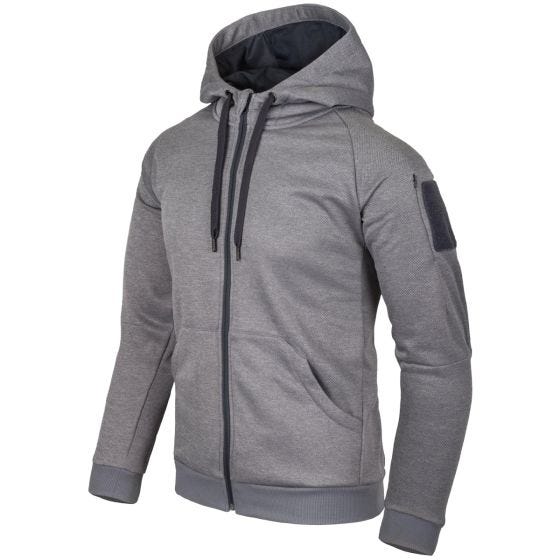 Helikon Urban Tactical Hoodie met Ritssluiting - Melange Grey