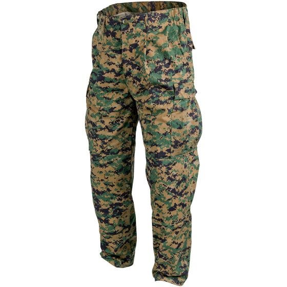 Helikon USMC Broek Keperpolykatoen - Digital Woodland
