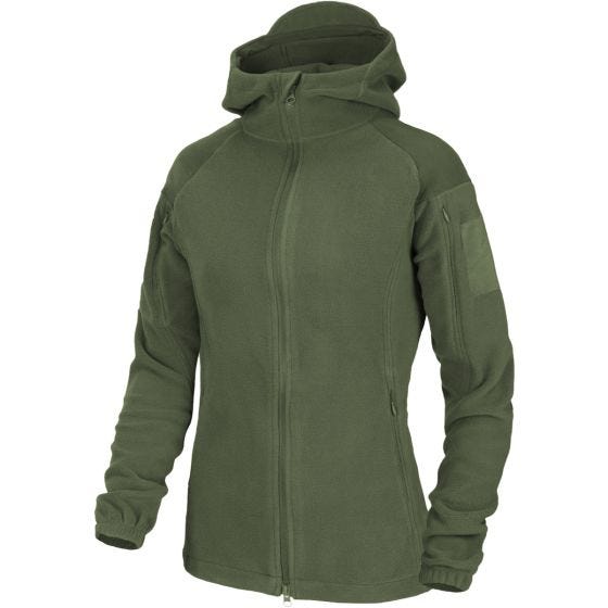 Helikon Cumulus Stevig Fleece Jack Dames - Taiga Green