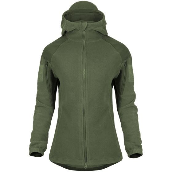 Helikon Cumulus Stevig Fleece Jack Dames - Taiga Green