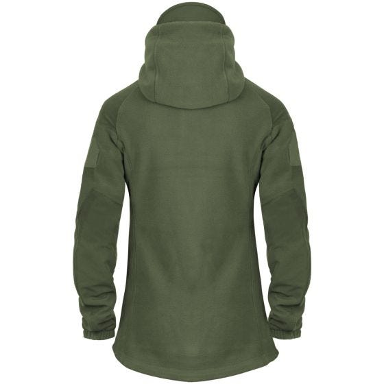 Helikon Cumulus Stevig Fleece Jack Dames - Taiga Green