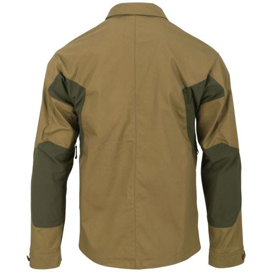 Helikon Woodsman Overhemd - Coyote / Taiga Green