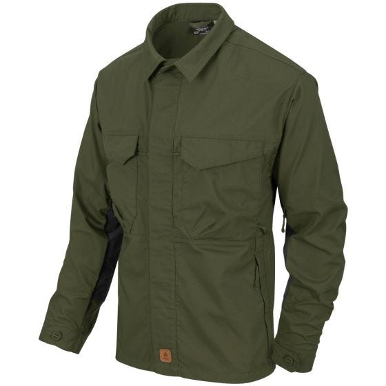 Helikon Woodsman Overhemd - Taiga Green / Zwart