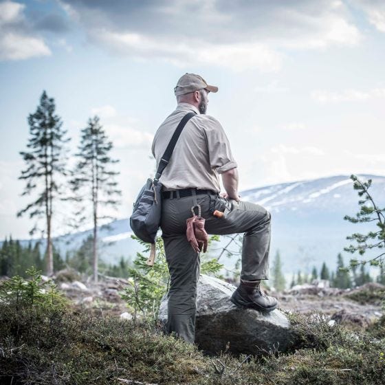 Helikon Woodsman Broek - Taiga Green / Zwart