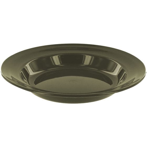 Highlander Diep Bord 22 cm - Olijf