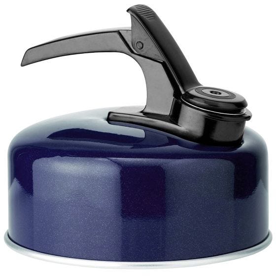 Highlander Grote fluitketel Aluminium - Dark Navy Blue