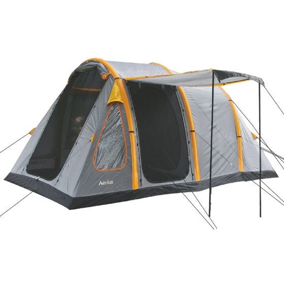 Highlander Aeolus 4 Tent - Rock Grey