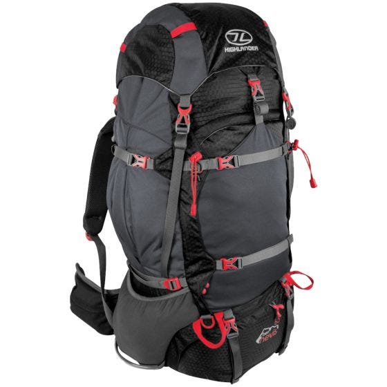Highlander Ben Nevis 65 Rugzak - Zwart