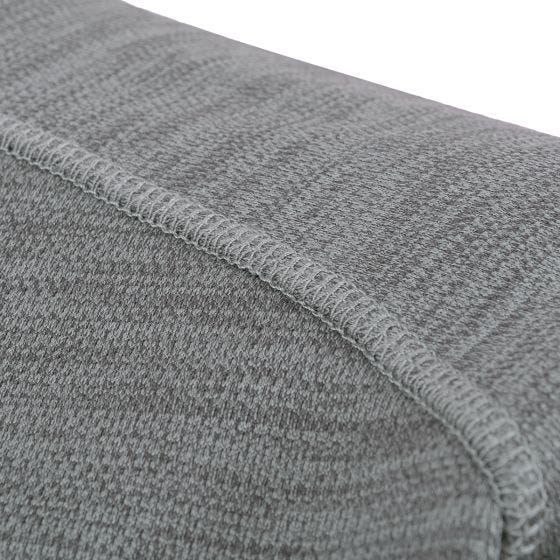 Highlander Sweater met Ronde Hals - Cool Grey