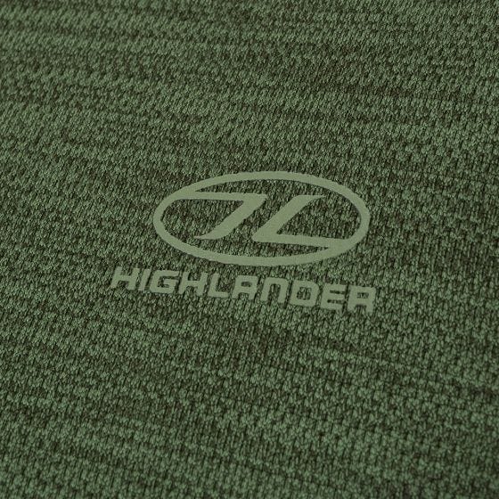 Highlander Sweater met Ronde Hals - Leaf Green