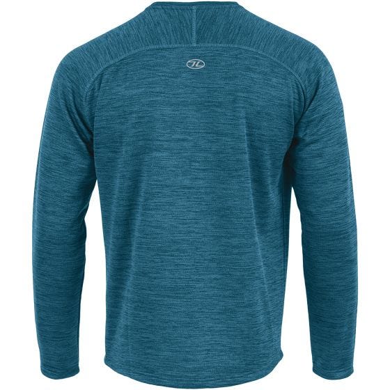 Highlander Sweater met Ronde Hals - Marine Blue