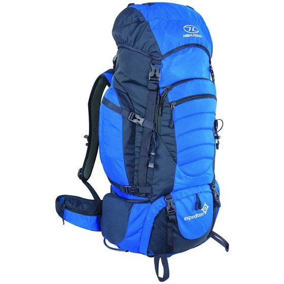 Highlander Expedition 65 Rugzak - Blauw
