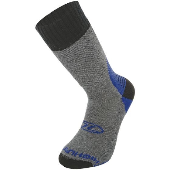Highlander X-plorer Coolmax Wandelsokken - Grey Blue