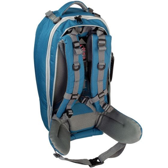 Highlander X-plorer Rugkoffer 80 + 20 L. - Groenblauw