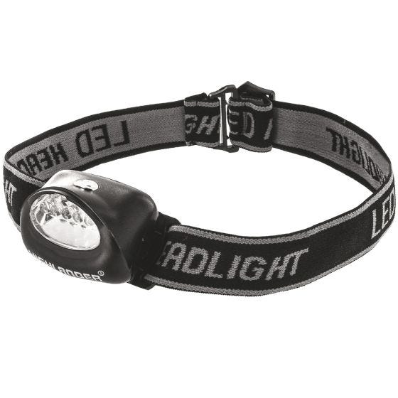 Highlander Fornax 5 LED Hoofdlamp - Zwart