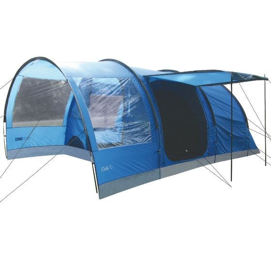 Highlander Oak 6 Tent - Blauw