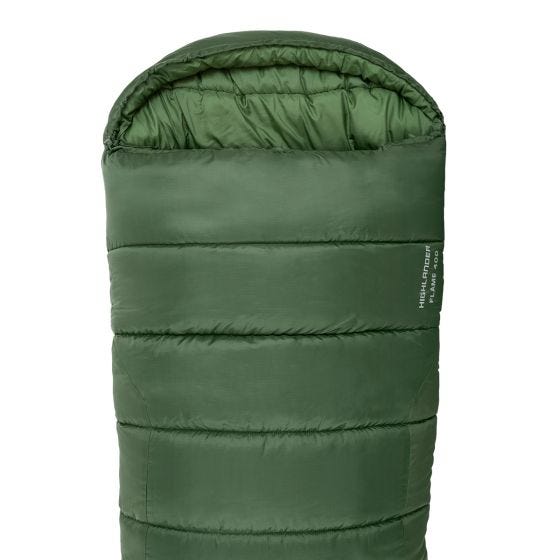 Highlander Phoenix Flame 400 Mummyslaapzaak - Olijfgroen