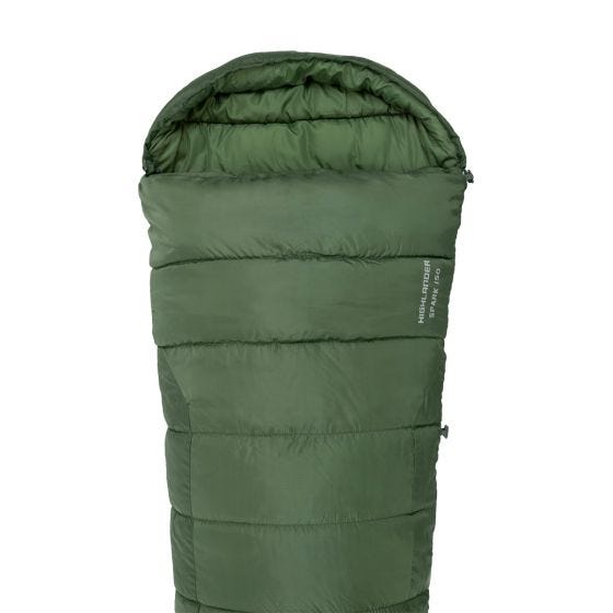 Highlander Phoenix Spark 150 Mummyslaapzaak - Olijfgroen