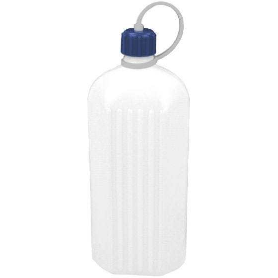 Highlander Poly-achthoekige Fles 1 L. - Wit