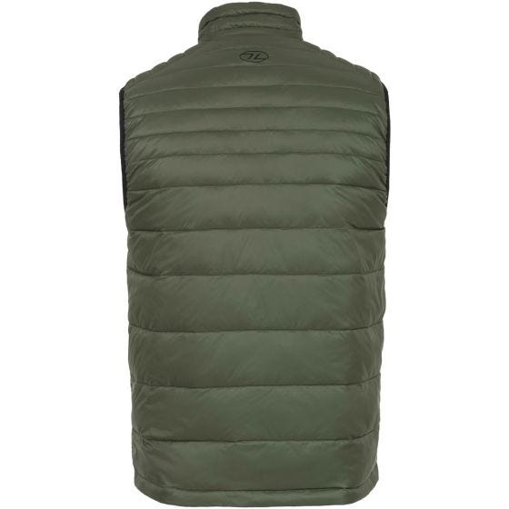 Highlander Omkeerbare Bodywarmer - Zwart/Olijf