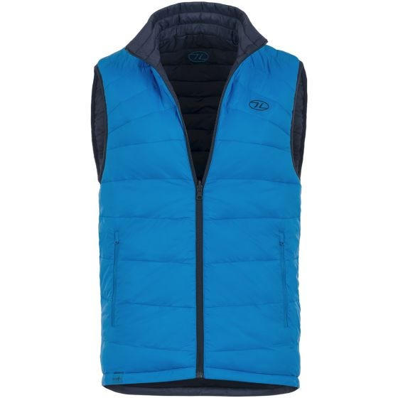 Highlander Omkeerbare Bodywarmer - Navy/Lake Blue