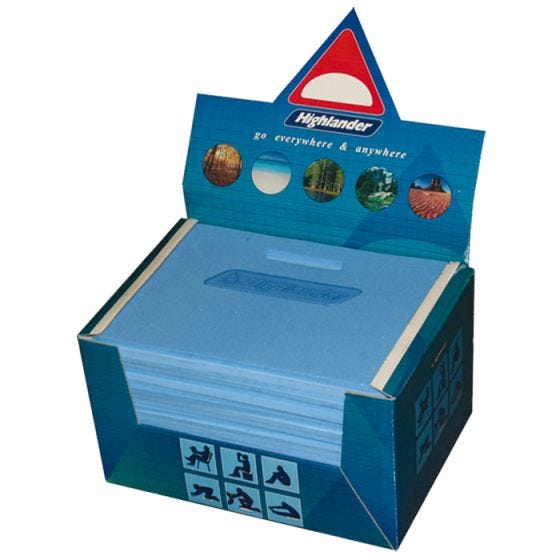 Highlander Schuimen Mat - Blauw