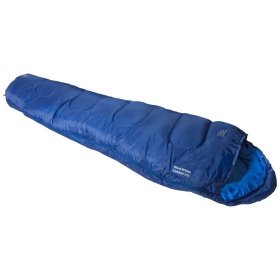 Highlander Sleepline 350 Mummyslaapzaak - Blauw