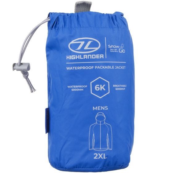 Highlander Stow & Go Opbergbaar Jack - Blauw